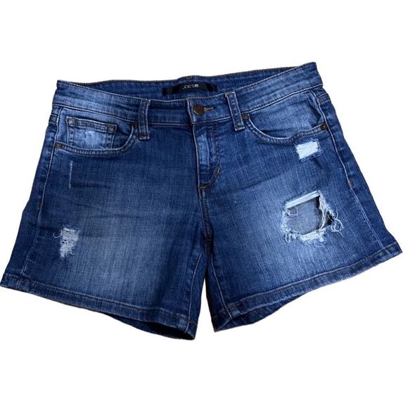 Joes jeans distressed denim shorts size 25 - Picture 1 of 12